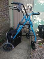 Rollator (blauw), Diversen, Rollators, Ophalen, Opvouwbaar, Zo goed als nieuw
