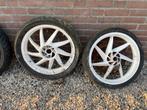 Set witte velgen 17 inch onbekend 125 cc, Ophalen, Gebruikt