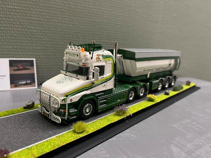 Tekno patrick vd hoeven, Hobby en Vrije tijd, Modelauto's | 1:50, Zo goed als nieuw, Bus of Vrachtwagen, Wsi, Ophalen of Verzenden