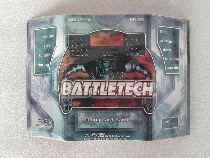 Battletech: Starter Deck WOC 6301 (nieuw) (7), Hobby en Vrije tijd, Wargaming, Nieuw, Overige soorten, Ophalen of Verzenden