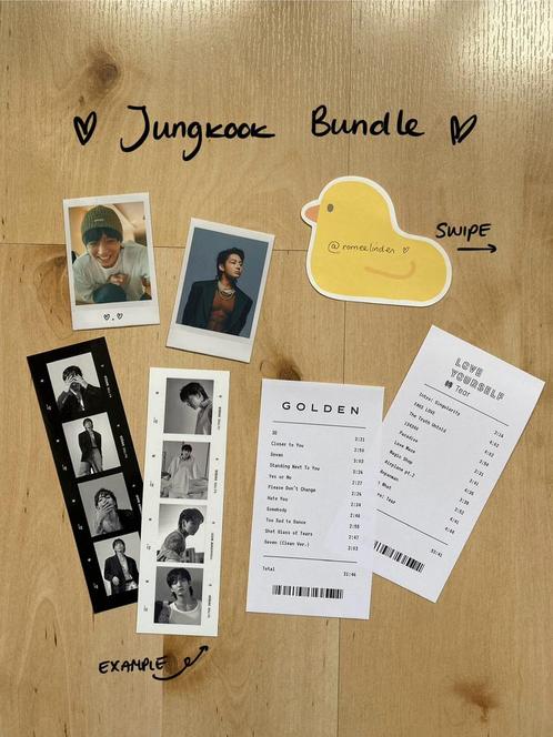 BTS Jungkook photocard bundel, Verzamelen, Muziek, Artiesten en Beroemdheden, Nieuw, Foto of Kaart, Ophalen of Verzenden
