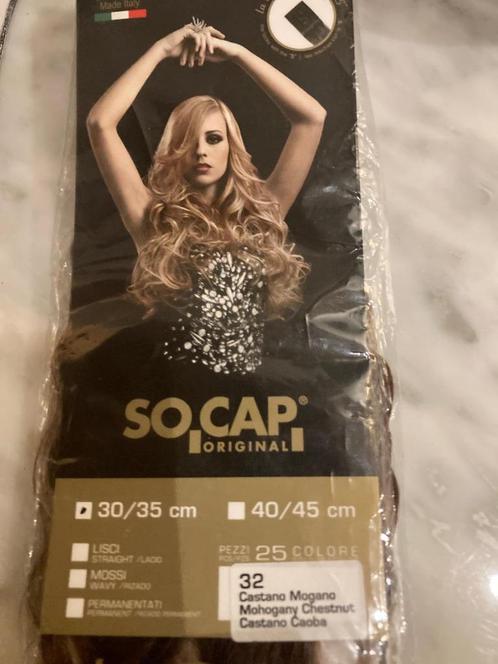 1 pakje curly hairextensions socap NIEUW, Sieraden, Tassen en Uiterlijk, Uiterlijk | Haarverzorging, Nieuw, Pruik of Haarverlenging