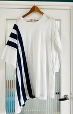 Y3 - Yohji Yamamoto - Adidas: asymmetrisch shirt maat L - 42, Y3 Adidas, Maat 42/44 (L), Lange mouw, Wit