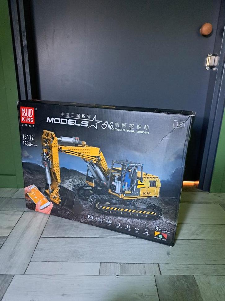 Mould King 13112 Graafmachine – Technic bouwset, Kinderen en Baby's, Speelgoed | Duplo en Lego, Zo goed als nieuw, Ophalen of Verzenden