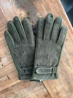Luxe Suede handschoenen - Rich - Groen - Mt S - Nieuw, Kleding | Dames, Mutsen, Sjaals en Handschoenen, Nieuw, Ophalen of Verzenden