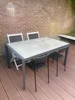 Tuintafel Hartman + 2 bijpassende stoelen, Tuin en Terras, Tuinsets en Loungesets, Ophalen, Zo goed als nieuw