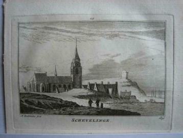 109 / Scheveningen     Kopergravure 18e Eeuw