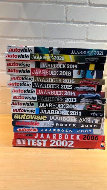 15 AUTO VISIE jaarboeken GRATIS beschikbaar voor biedingen