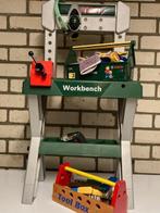 bosch kinderspeelgoed werkbank en gereedschap, Ophalen, Gebruikt