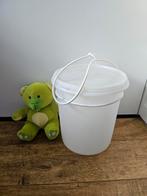 Tupperware wasemmer wit met witte ring €40,00, Ophalen of Verzenden, Zo goed als nieuw, Wit, Overige typen