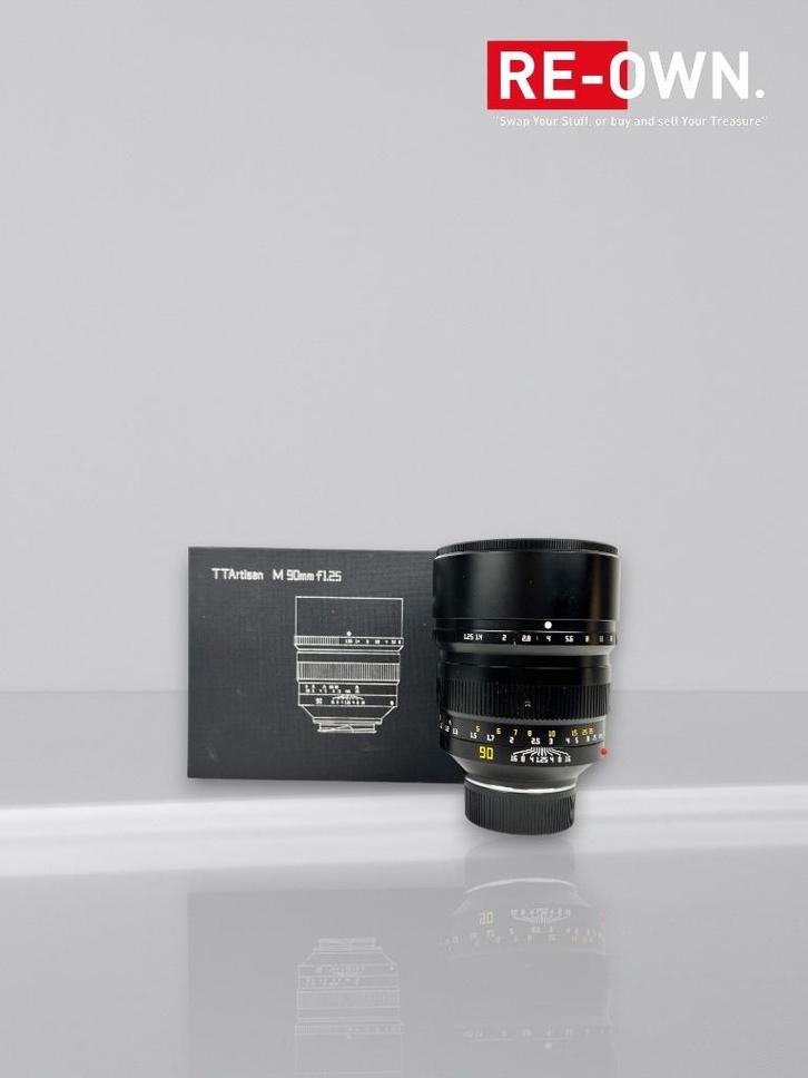 TTArtisan 90mm F/1.25 Leica M mount (topstaat & garantie), Audio, Tv en Foto, Fotografie | Lenzen en Objectieven, Zo goed als nieuw