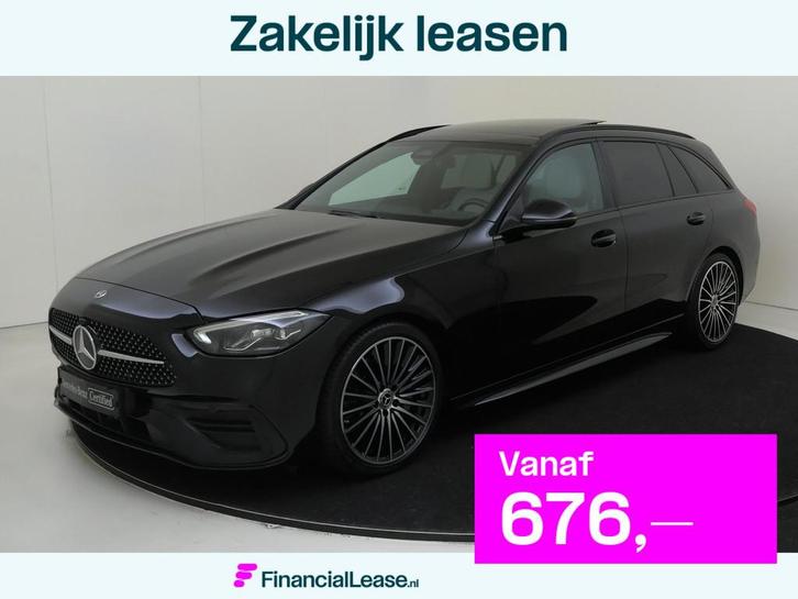 Mercedes-Benz C-klasse Estate 200 Launch Edition AMG Line Pa, Auto's, Mercedes-Benz, Bedrijf, Lease, Financial lease, C-Klasse