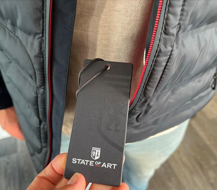 Porsche State of Art Jas - Donkerblauw - Maat M, Kleding | Heren, Jassen | Winter, Nieuw, Maat 48/50 (M), Blauw, Ophalen of Verzenden