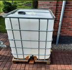 IBC tank, Tuin en Terras, Regentonnen, 150 liter of meer, Ophalen of Verzenden, Zo goed als nieuw, Kunststof