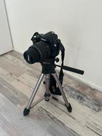 Nikon D3100 + 18-55mm VR lens + Vanguard VT-150 statief, 14 Megapixel, Spiegelreflex, Ophalen of Verzenden, Zo goed als nieuw