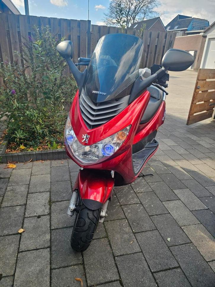 Peugeot elystar TSDI, Fietsen en Brommers, Snorfietsen en Snorscooters, Zo goed als nieuw, Peugeot, Tweetakt, Ophalen