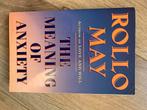 Rollo May - The Meaning of Anxiety, Boeken, Ophalen of Verzenden, Gelezen, Klinische psychologie