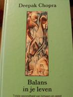 Balans in je leven, Deepak Chopra, Boeken, Verzenden, Zo goed als nieuw, Gezondheid en Conditie