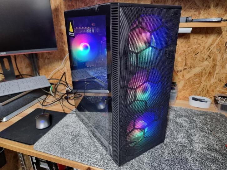 Gaming Pc - i7 8700 - GTX 1070 8GB - SSD + HDD - Wifi Win11, Computers en Software, Desktop Pc's, Zo goed als nieuw, 3 tot 4 Ghz