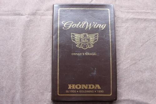 Honda GL1500 Goldwing 1990 motorcycle owner's manual, Motoren, Handleidingen en Instructieboekjes, Honda, Ophalen of Verzenden