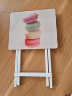 Bijzettafel Kare Design, wit, pastel, macarons., Ophalen, Minder dan 55 cm, Gebruikt, Vierkant