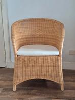 Leuke rieten stoel, Huis en Inrichting, Stoelen, Ophalen, Gebruikt, Bruin, Riet of Rotan