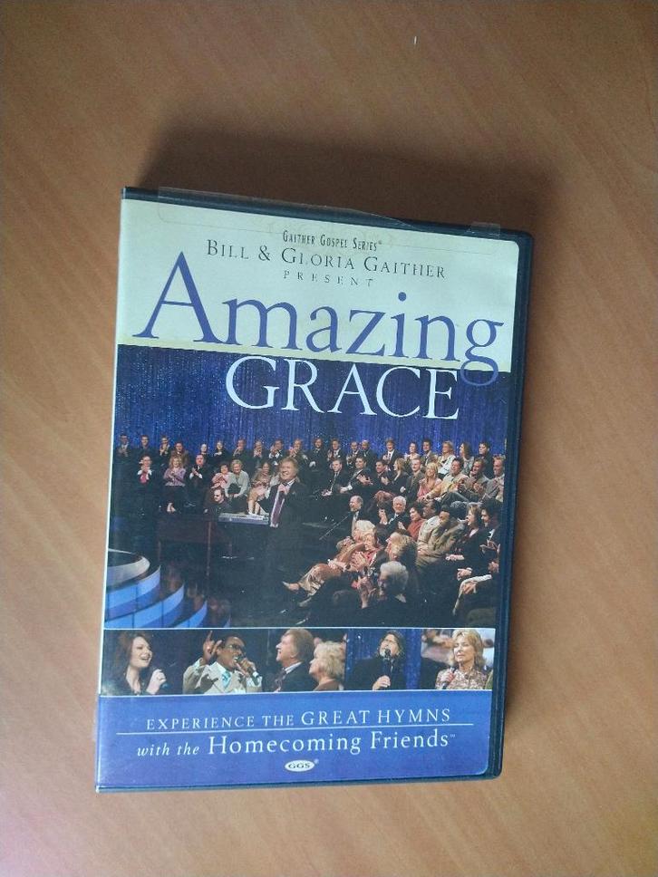 DVD Bill & Gloria Gaither – Amazing Grace, Cd's en Dvd's, Dvd's | Muziek en Concerten, Zo goed als nieuw, Alle leeftijden, Ophalen of Verzenden