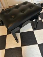 Bolan pianobank zwart kunstleer, Ophalen, Zo goed als nieuw, Piano