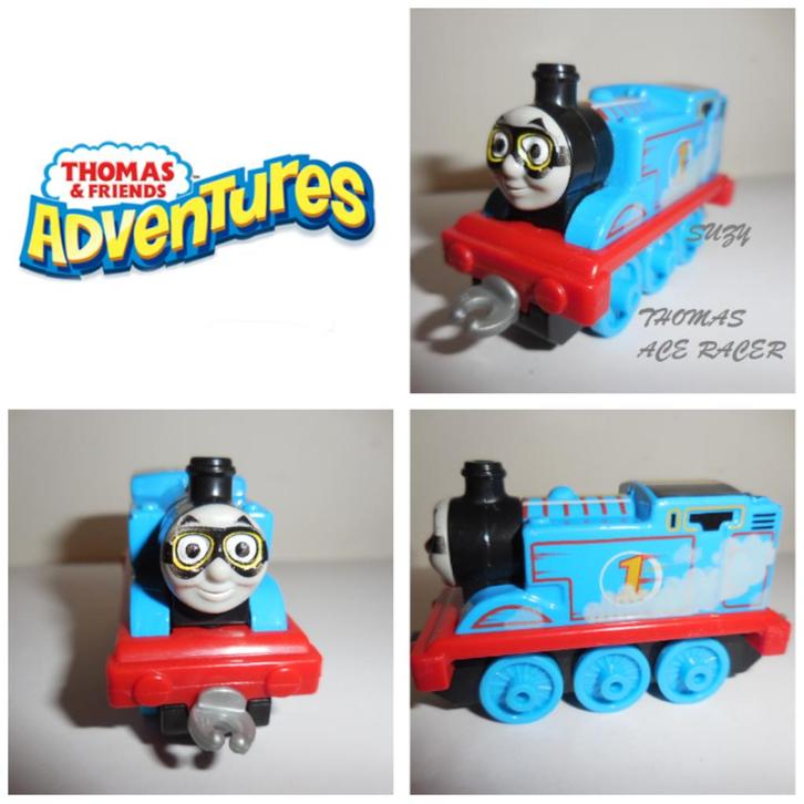 Thomas de Trein Adventures, Thomas Ace The Racer, Kinderen en Baby's, Speelgoed | Thomas de Trein, Zo goed als nieuw, Ophalen of Verzenden