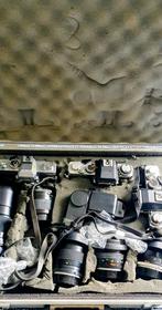 Minolta Vintage Camera Set - Verzamelaarsobject, Ophalen of Verzenden, Gebruikt, Spiegelreflex, Minolta