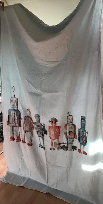 Dekbedovertrek robots 140 cm bij 200 cm beschikbaar voor biedingen
