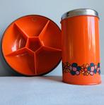 Emsa snackschaal Brabantia beschuitbus Diane seventies, Ophalen of Verzenden, Huis en Inrichting