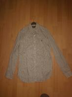 Ralph Lauren overhemd - Maat S - Geel met blauwe blokken, Kleding | Heren, Overhemden, Ophalen of Verzenden, Zo goed als nieuw