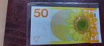50 gulden EF-Unc biljet 1982 Zonnebloem, Postzegels en Munten, Bankbiljetten | Nederland, Los biljet, Ophalen of Verzenden, 50 gulden