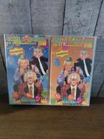 Bassie en Adriaan Plaaggeest deel 1 en 2 jubileumuitgave VHS, Gebruikt, Alle leeftijden, Kinderprogramma's en -films, Overige typen