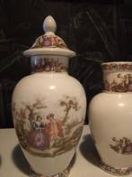 Antiek kas Victoria's kaststel vaasjes, Antiek en Kunst, Antiek | Porselein, Ophalen of Verzenden