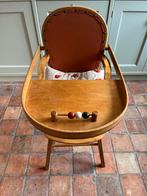 Vintage Houten Kinderstoel, Ophalen, Gebruikt, Overige typen, Afneembaar eetblad