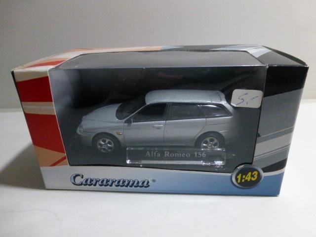 Cararama Alfa Romeo 156 SW zilvergrijs, Hobby en Vrije tijd, Modelauto's | 1:43, Zo goed als nieuw, Auto, Overige merken, Ophalen of Verzenden