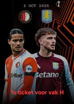 ️ ❗️❗️❗️1 x Feyenoord- Aston Villa ️❗️❗️❗️, Losse kaart, Eén persoon, Oktober