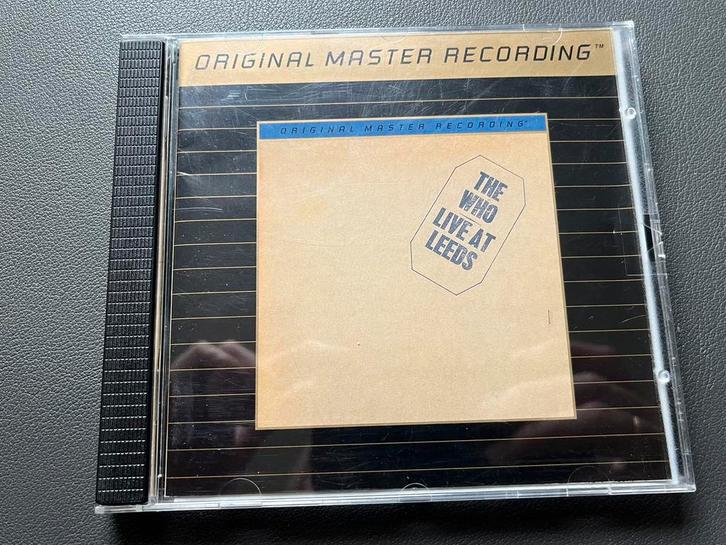 MFSL CD – The Who – Live At Leeds, Cd's en Dvd's, Cd's | Rock, Gebruikt, Poprock, Ophalen of Verzenden