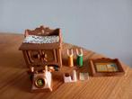 Sylvanian families nostalgische telefoon/klein kastje, Ophalen of Verzenden, Zo goed als nieuw, Poppenhuis