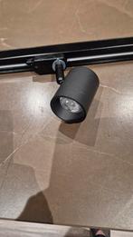 Zwarte LED Spot voor Railsysteem, Led-lamp, Minder dan 30 watt, Overige fittingen, Ophalen of Verzenden