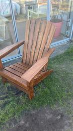 Tuinstoel NIEUW in verpakking. Massief teak hout. Behandeld., Tuin en Terras, Tuinstoelen, Ophalen, Nieuw, Hout