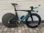 Bianchi aquila cv TT fiets, maat S/55, Overige merken, Carbon, Ophalen of Verzenden, Zo goed als nieuw