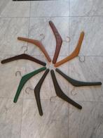 14 Stuks Stoere Skai Kledinghangers, Vintage, Ophalen of Verzenden, Gebruikt, Hout