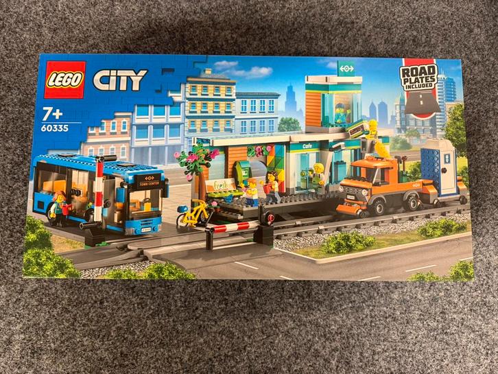 Nieuw in doos Lego 60335 treinstation, Kinderen en Baby's, Speelgoed | Duplo en Lego, Nieuw, Lego, Complete set, Ophalen