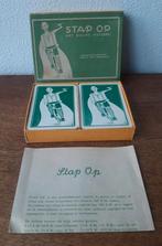 Vintage Stap Op het nieuwe fietsspel kaartspel, Hobby en Vrije tijd, Gezelschapsspellen | Kaartspellen, Ophalen of Verzenden