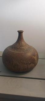 Antieke handgemaakte kruik vaas, Ophalen of Verzenden