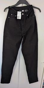 Nieuw h&m broek mom stretch zwart mt. 34 xs, Ophalen of Verzenden, Nieuw, Zwart, W27 (confectie 34) of kleiner