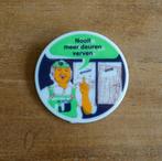 vintage button - Portas - nooit meer deuren verven -jaren 70, Ophalen of Verzenden, Gebruikt, Overige typen